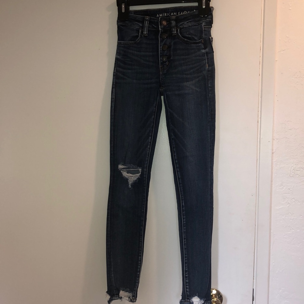 New American eagle jeans, worn once just too small
